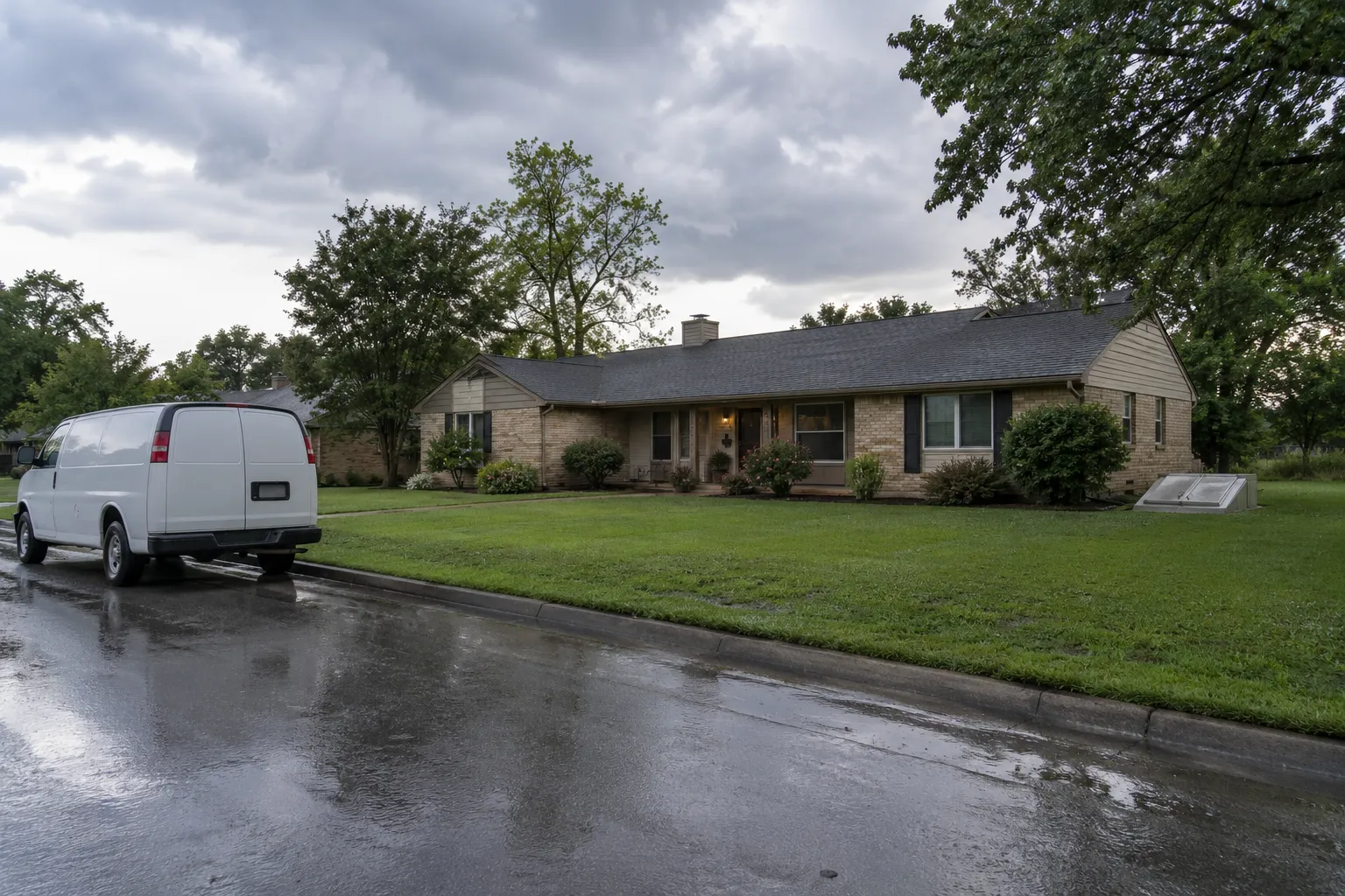 Homes in the Oklahoma City metro area served by local water damage providers
